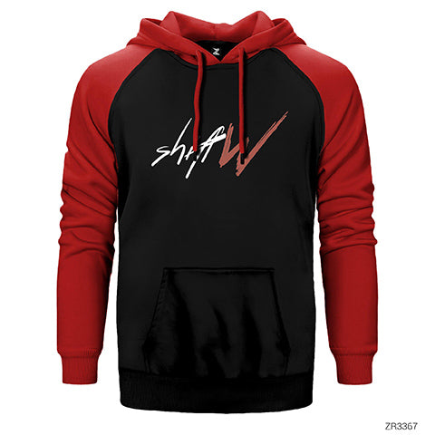 Shift W Çift Renk Reglan Kol Sweatshirt / Hoodie