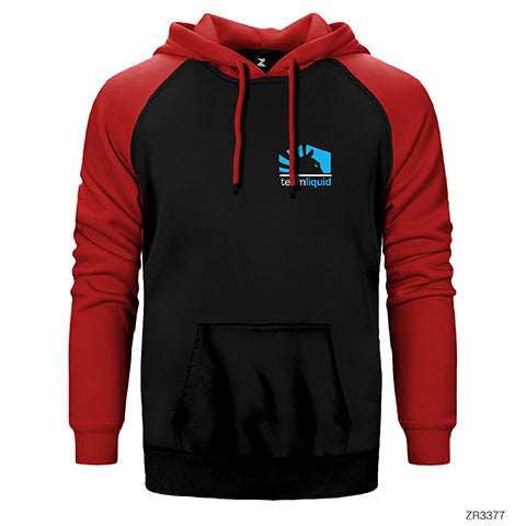 Team Liquid Half Çift Renk Reglan Kol Sweatshirt / Hoodie