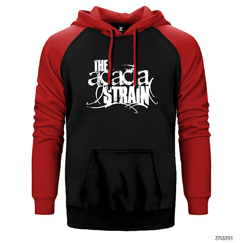 Acacia Strain Çift Renk Reglan Kol Sweatshirt / Hoodie