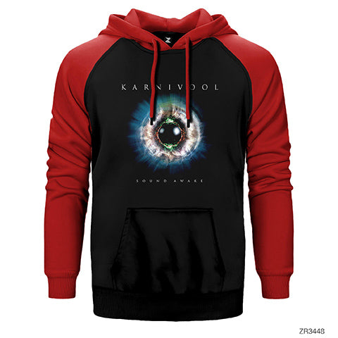 Karnivool Sound Awake Çift Renk Reglan Kol Sweatshirt / Hoodie