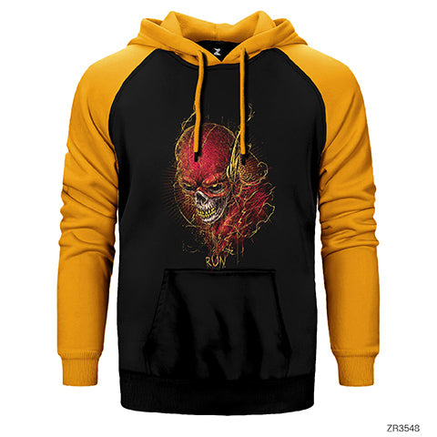 Flash Hunter Zolomon Çift Renk Reglan Kol Sweatshirt / Hoodie