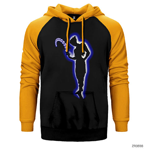 Hunter X Hunter Hisoka Çift Renk Reglan Kol Sweatshirt / Hoodie