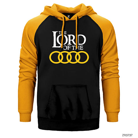 Lord Of The Audi Çift Renk Reglan Kol Sweatshirt / Hoodie