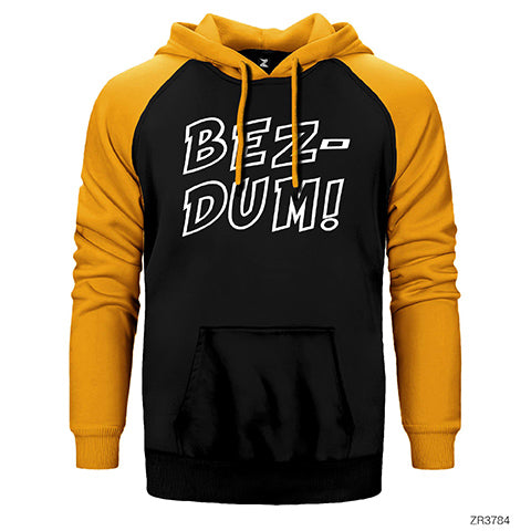 Bezdum Da Çift Renk Reglan Kol Sweatshirt / Hoodie