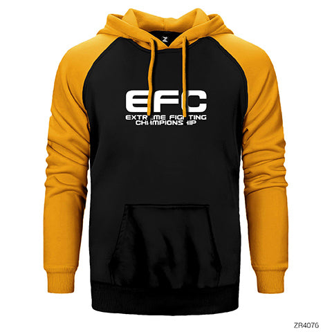 EFC TYPE Çift Renk Reglan Kol Sweatshirt / Hoodie