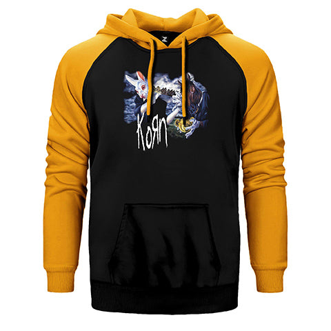 Korn See You on The Other Side Çift Renk Reglan Kol Sweatshirt / Hoodie