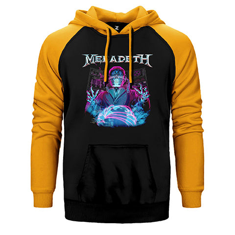Megadeth Ruler Of The World Çift Renk Reglan Kol Sweatshirt / Hoodie