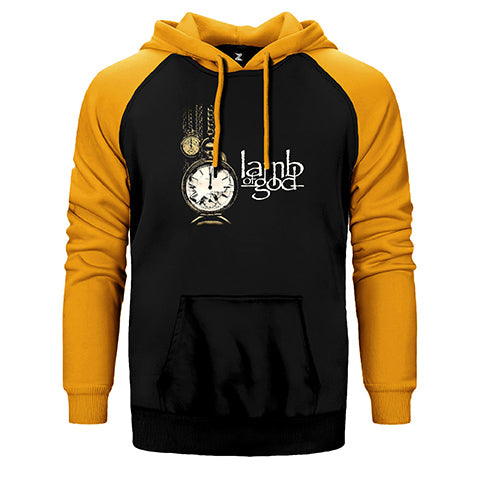 Lamb Of God Live İn Richmond Çift Renk Reglan Kol Sweatshirt / Hoodie