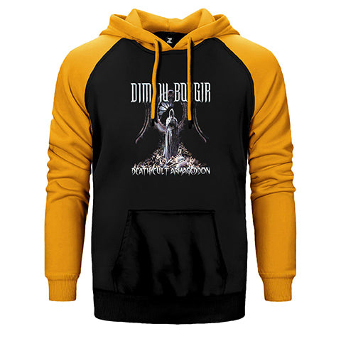 Dimmu Borgir Death Cult Armageddon Çift Renk Reglan Kol Sweatshirt / Hoodie