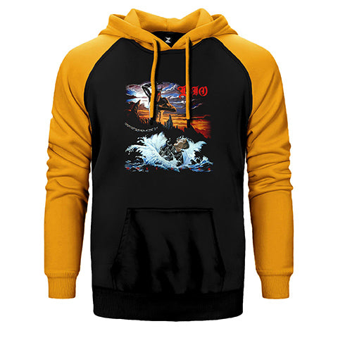 Dio Holy Diver Freedom Çift Renk Reglan Kol Sweatshirt / Hoodie