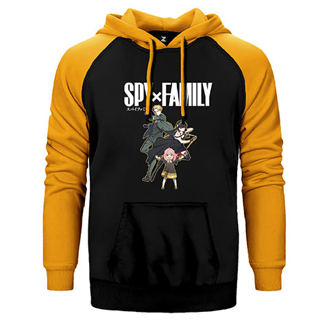 Spy × Family Çift Renk Reglan Kol Sweatshirt / Hoodie