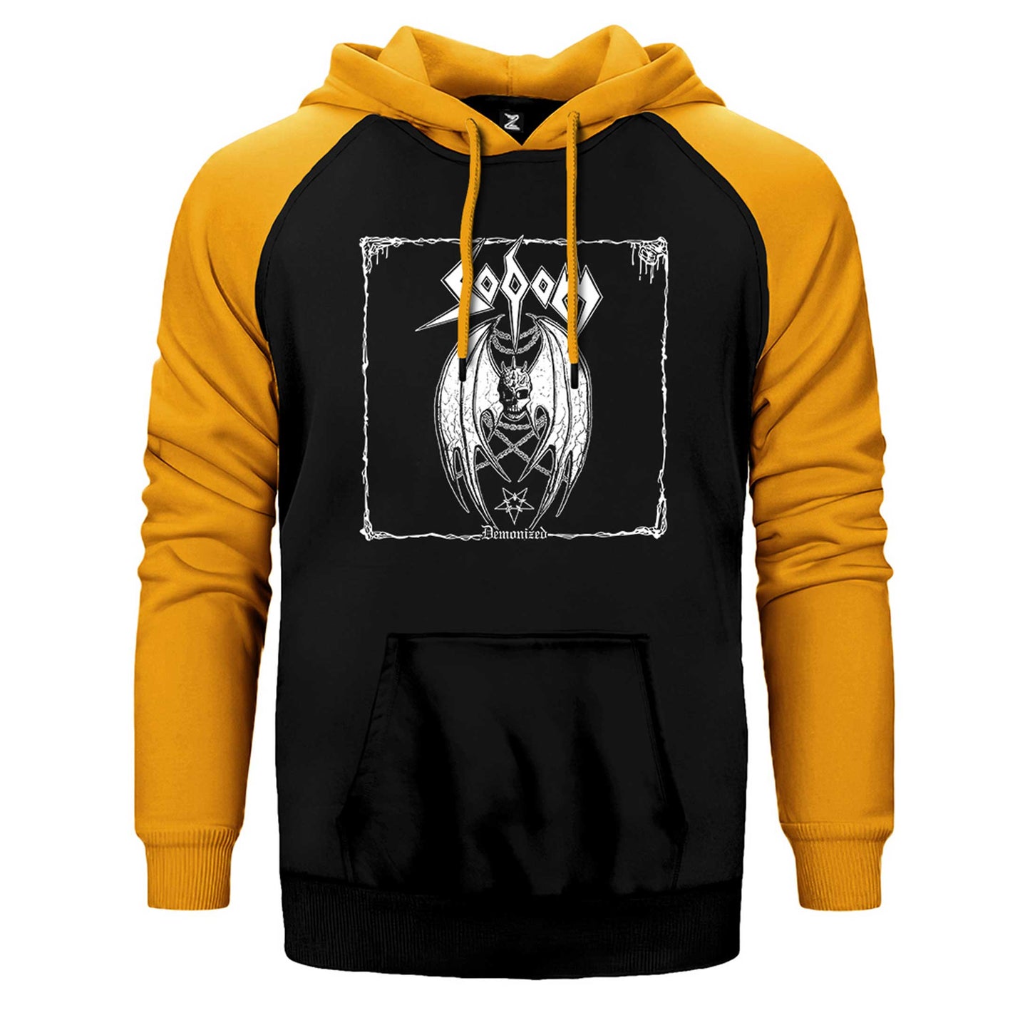 Sodom Demonized 2 Çift Renk Reglan Kol Sweatshirt / Hoodie