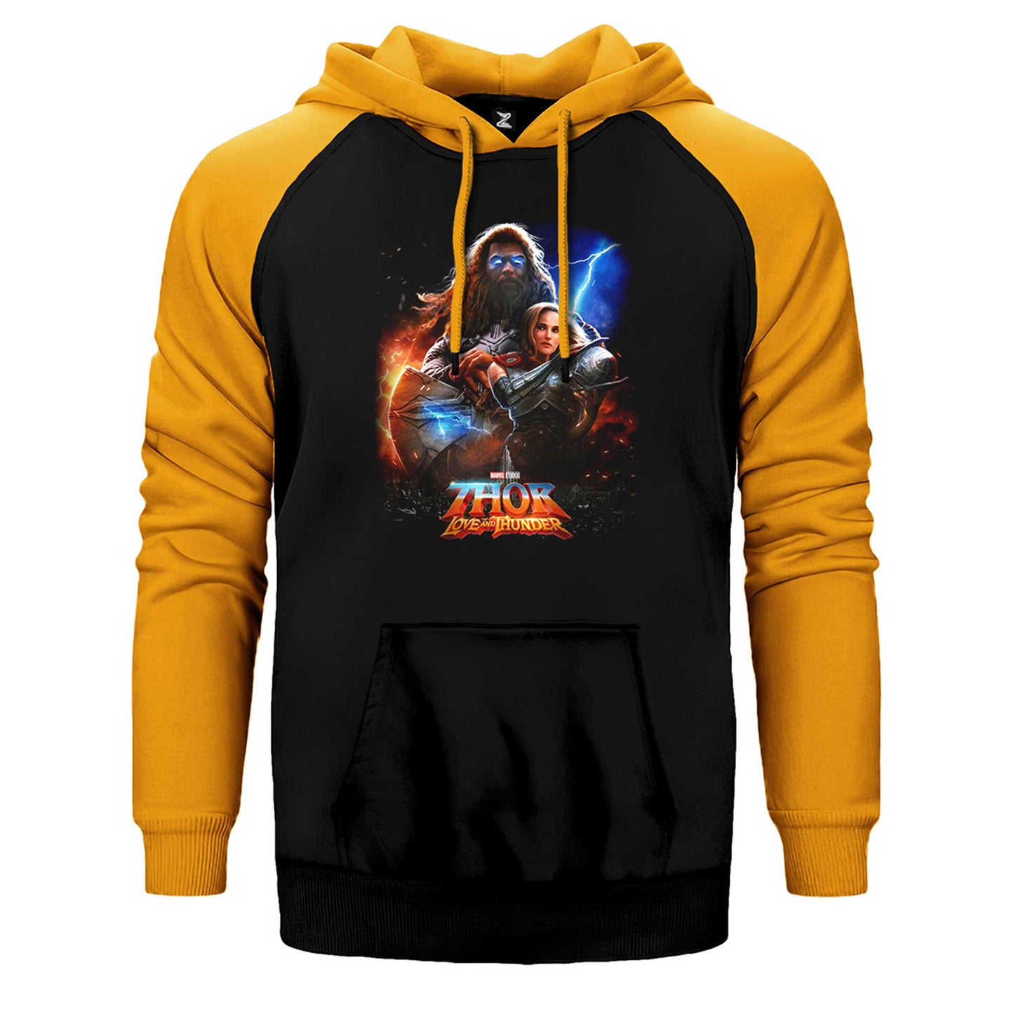 Thor Love And Thunder Lover Çift Renk Reglan Kol Sweatshirt / Hoodie