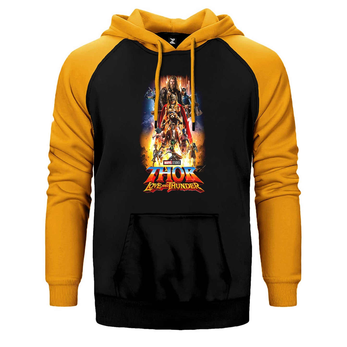 Thor Love And Thunder Team Çift Renk Reglan Kol Sweatshirt / Hoodie