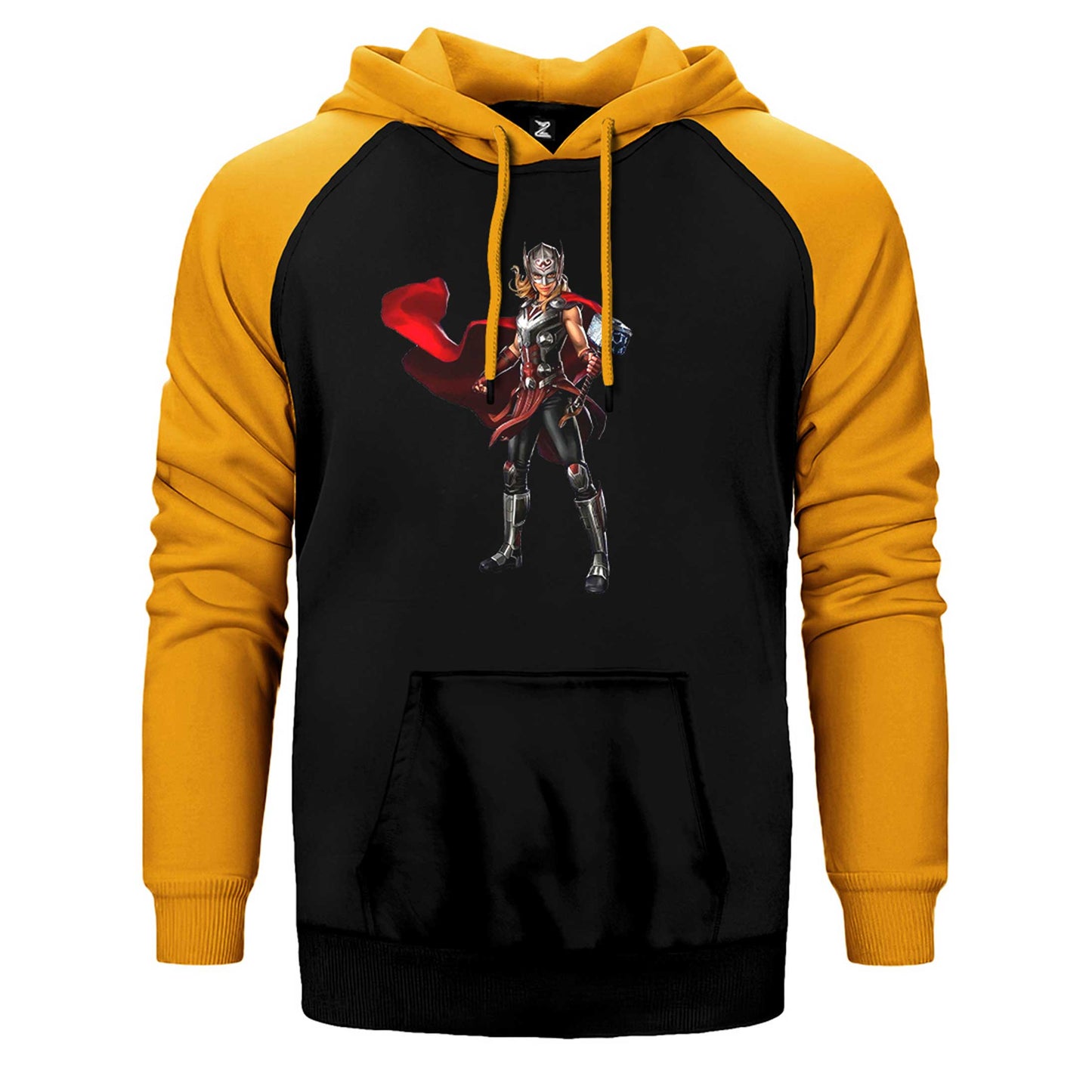 Thor Jane Foster Çift Renk Reglan Kol Sweatshirt / Hoodie