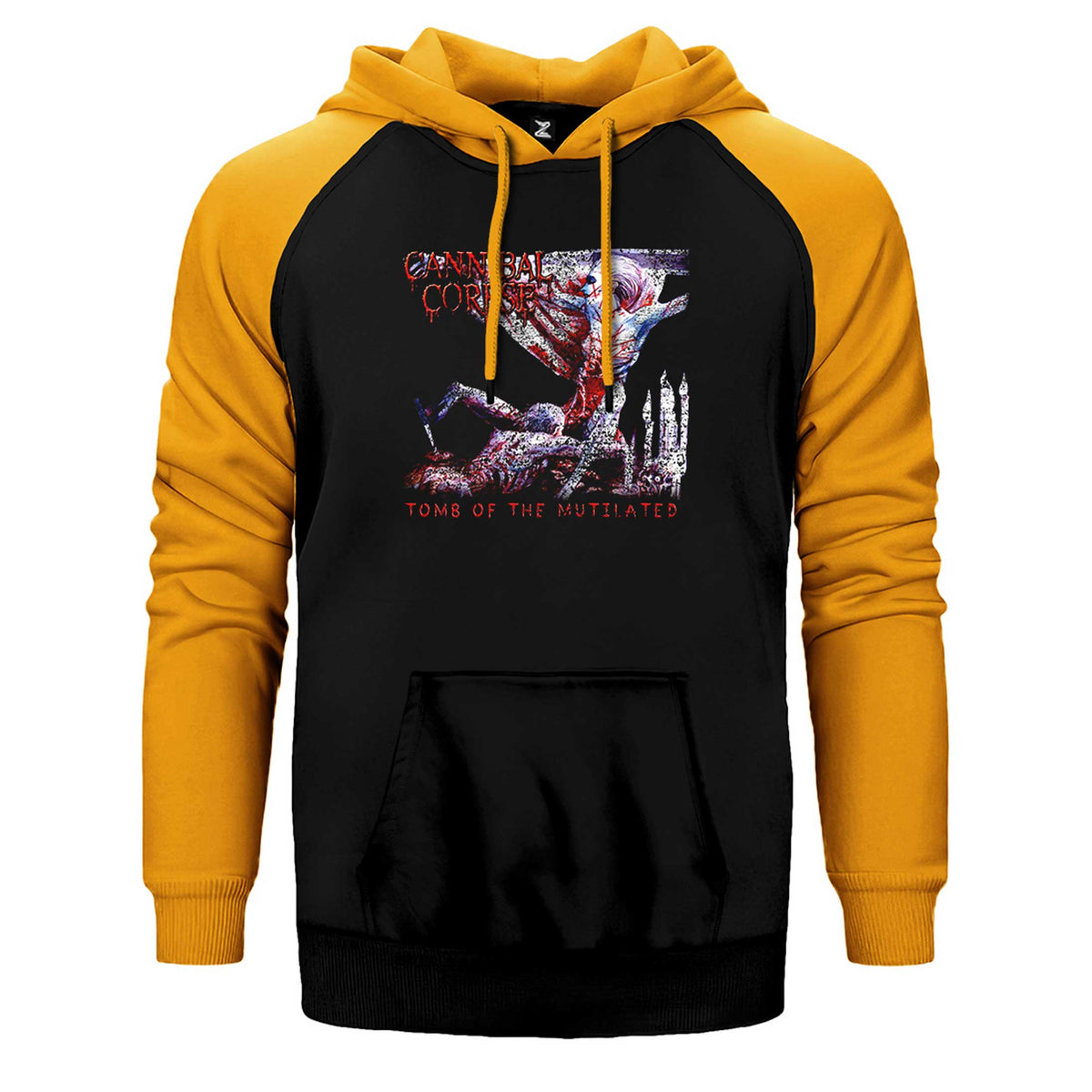 Cannibal Corpse Tomb Of The Mutilated Çift Renk Reglan Kol Sweatshirt / Hoodie