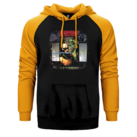 Kreator Renewal Çift Renk Reglan Kol Sweatshirt / Hoodie