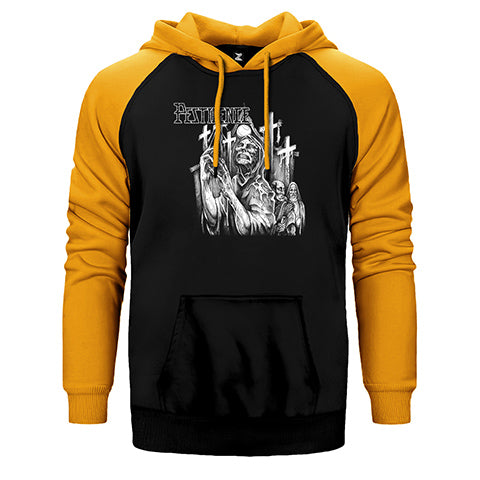 Pestilence The Dysentery Penance Çift Renk Reglan Kol Sweatshirt / Hoodie