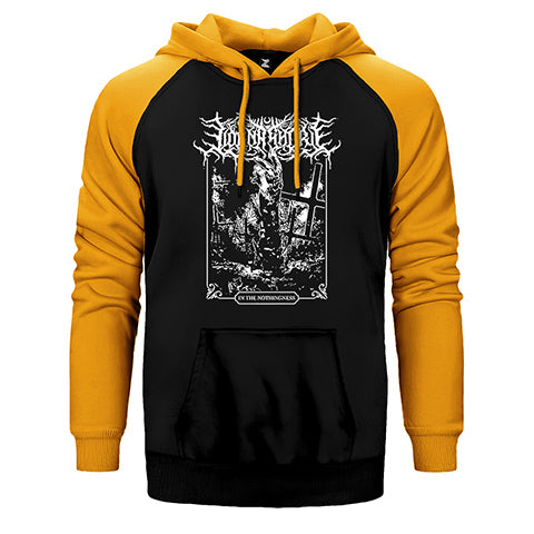 Lorna Shore In The Nothıngness Çift Renk Reglan Kol Sweatshirt / Hoodie