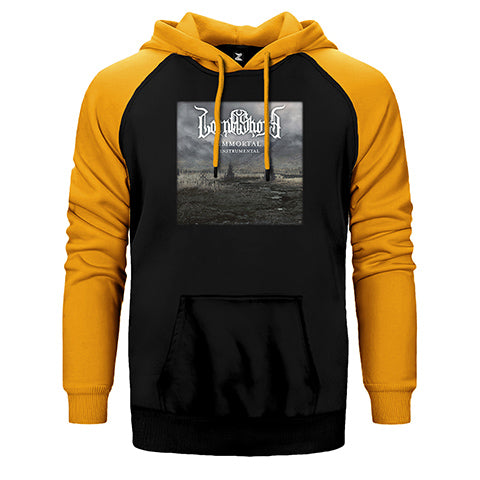 Lorna Shore İmmortal İnstrumental Çift Renk Reglan Kol Sweatshirt / Hoodie
