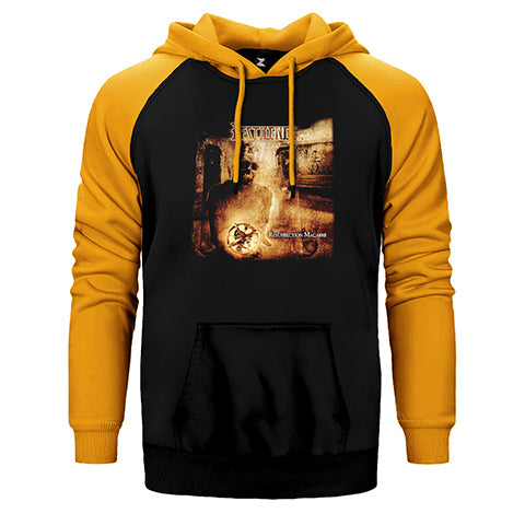 Pestilence Resurrection Macabre Çift Renk Reglan Kol Sweatshirt / Hoodie