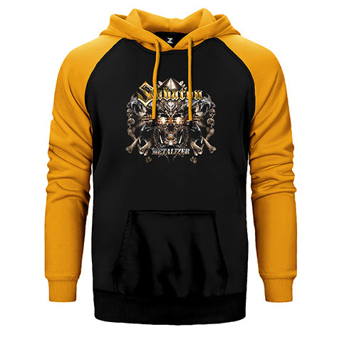 Sabaton Metalizer Çift Renk Reglan Kol Sweatshirt / Hoodie