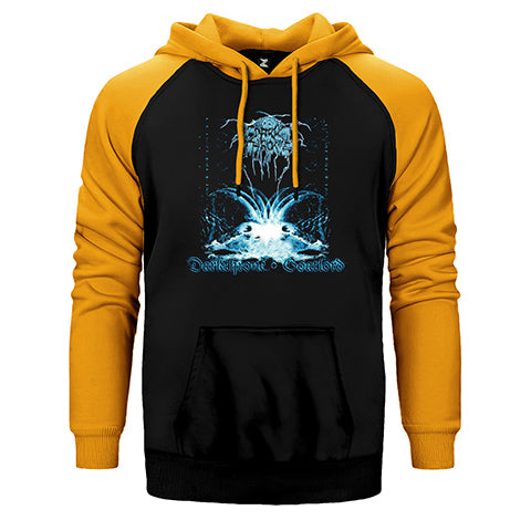 Darkthrone Goatlord Çift Renk Reglan Kol Sweatshirt / Hoodie