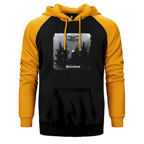 Darkthrone Panzerfaust Çift Renk Reglan Kol Sweatshirt / Hoodie
