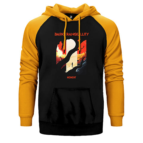 Dark Tranquillity Moment Çift Renk Reglan Kol Sweatshirt / Hoodie