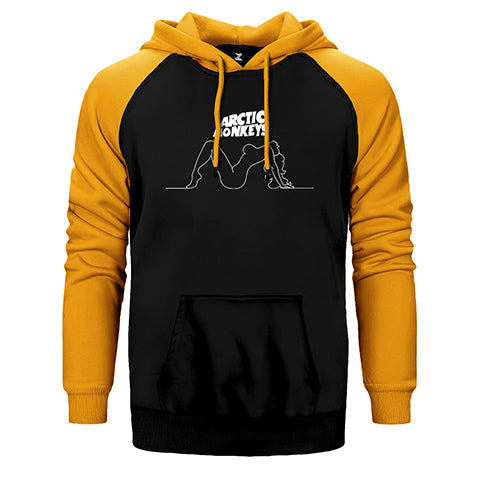 Arctic Monkeys Girl Çift Renk Reglan Kol Sweatshirt / Hoodie