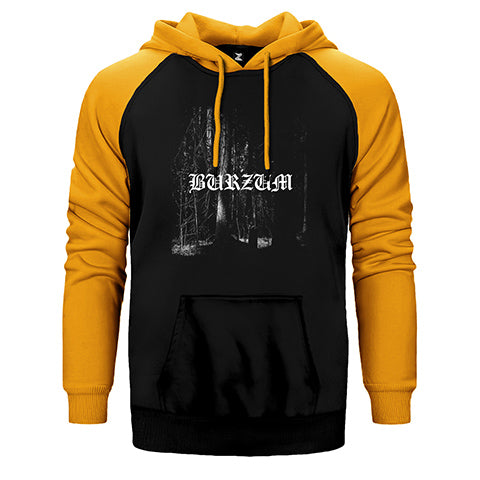 Burzum Woods Çift Renk Reglan Kol Sweatshirt / Hoodie