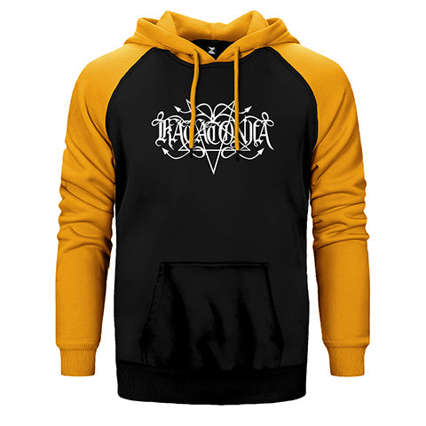 Katatonia Logo 2 Çift Renk Reglan Kol Sweatshirt / Hoodie
