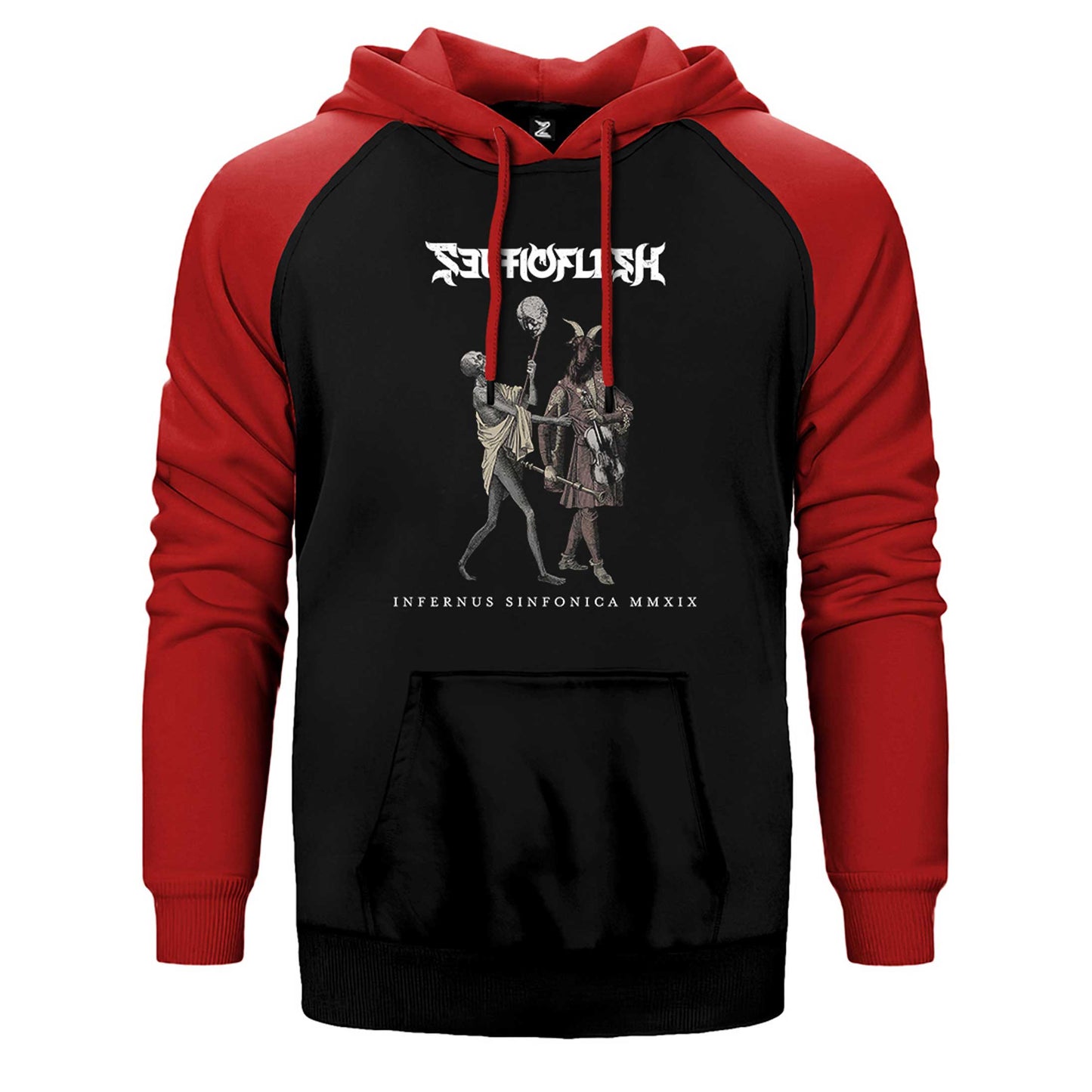 Septicflesh Infernus Sinfonica MMXIX Çift Renk Reglan Kol Sweatshirt / Hoodie