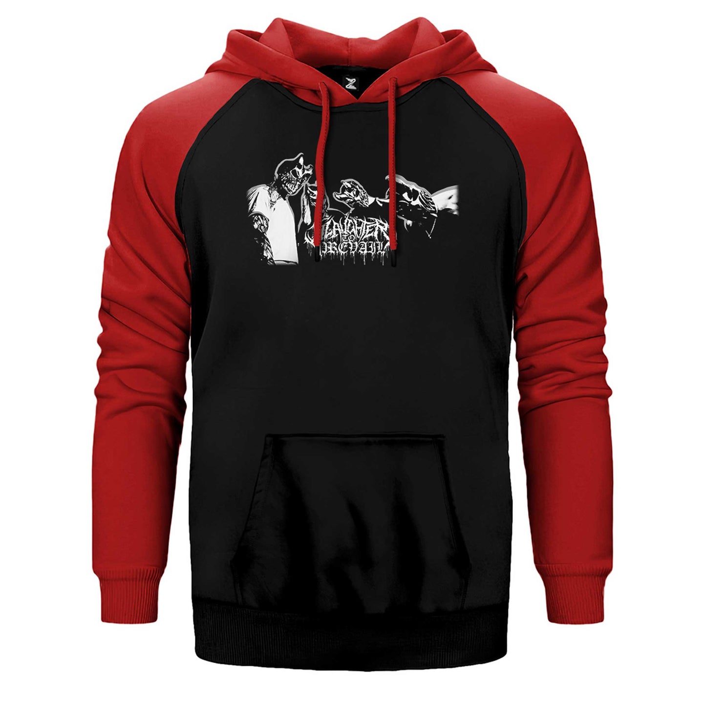 Slaughter To Prevail Group Çift Renk Reglan Kol Sweatshirt / Hoodie