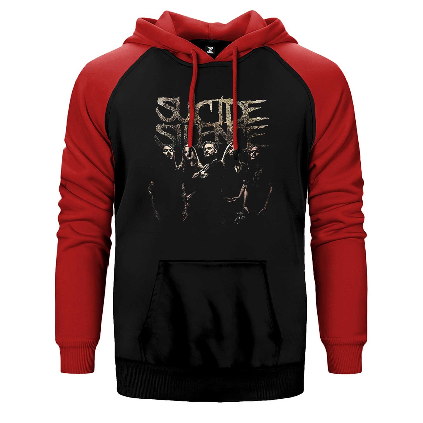 Suicide Silence 2017 Album Çift Renk Reglan Kol Sweatshirt / Hoodie