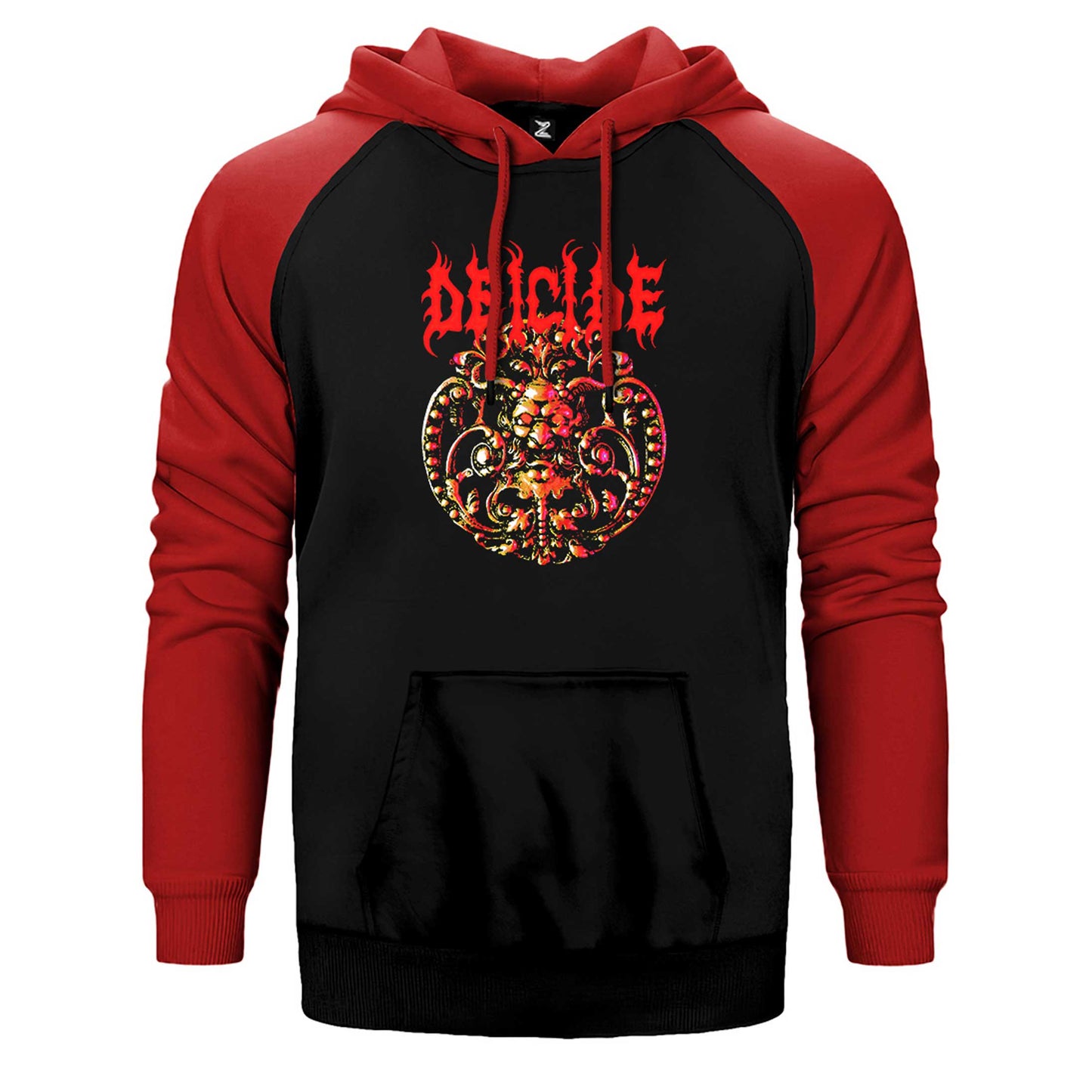 Deicide Album Çift Renk Reglan Kol Sweatshirt / Hoodie