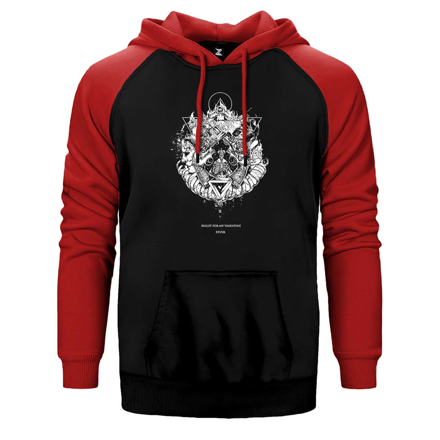Bullet for My Valentine Fever Çift Renk Reglan Kol Sweatshirt / Hoodie