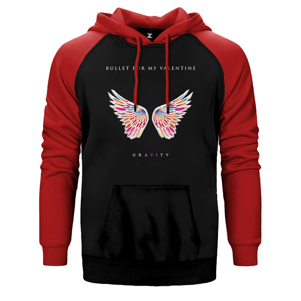 Bullet for My Valentine Gravity Çift Renk Reglan Kol Sweatshirt / Hoodie