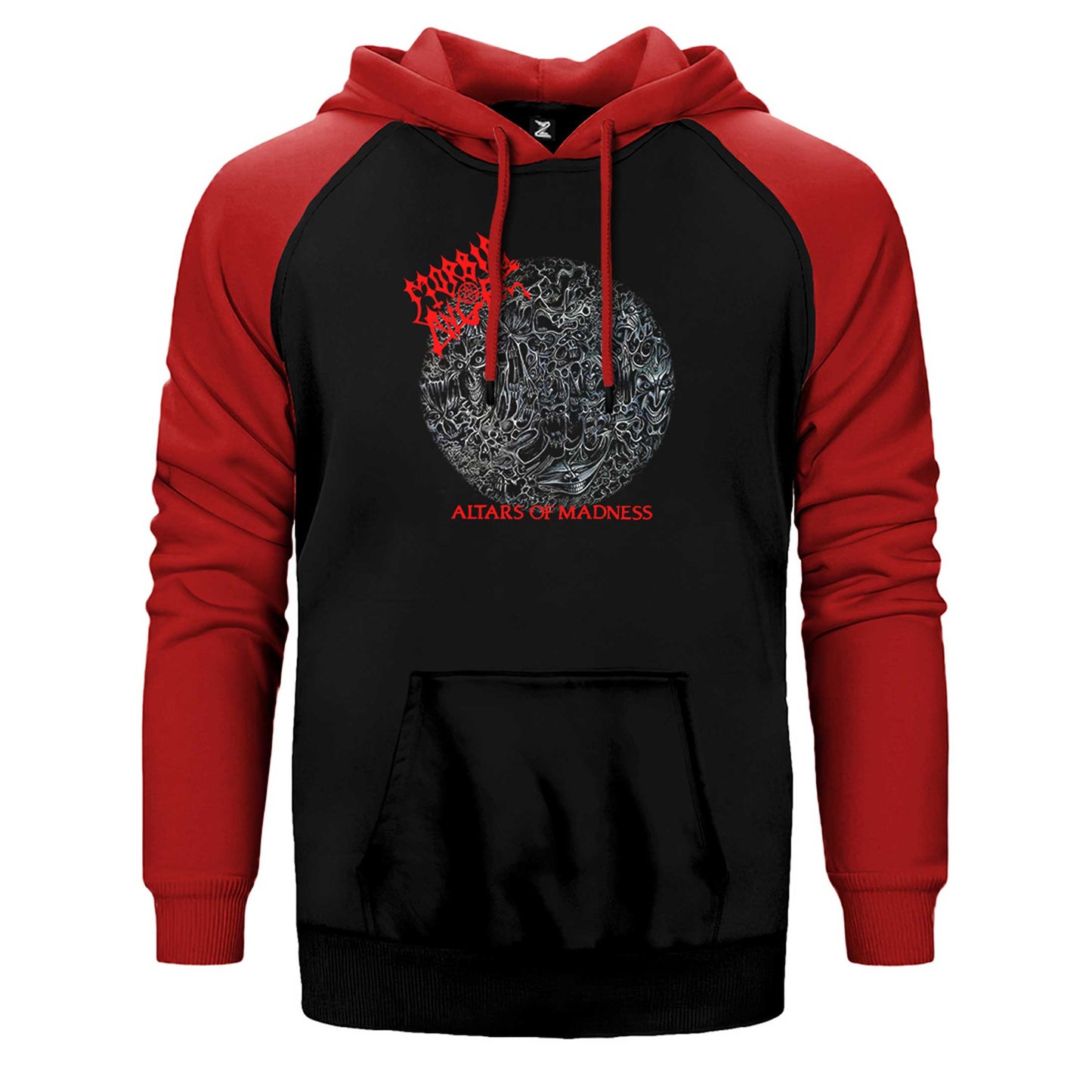 Morbid Angel Altars of Madness Çift Renk Reglan Kol Sweatshirt / Hoodie