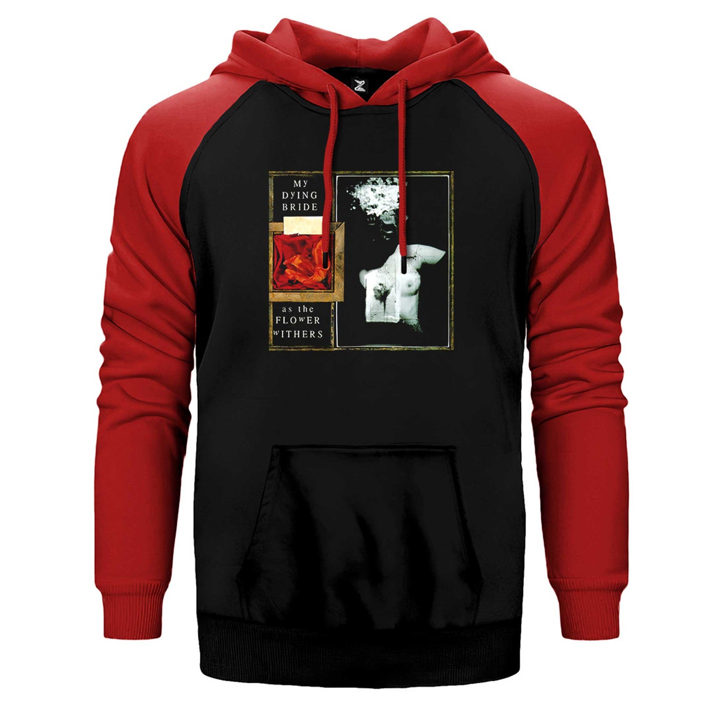 My Dying Bride as the Flower Withers Çift Renk Reglan Kol Sweatshirt / Hoodie