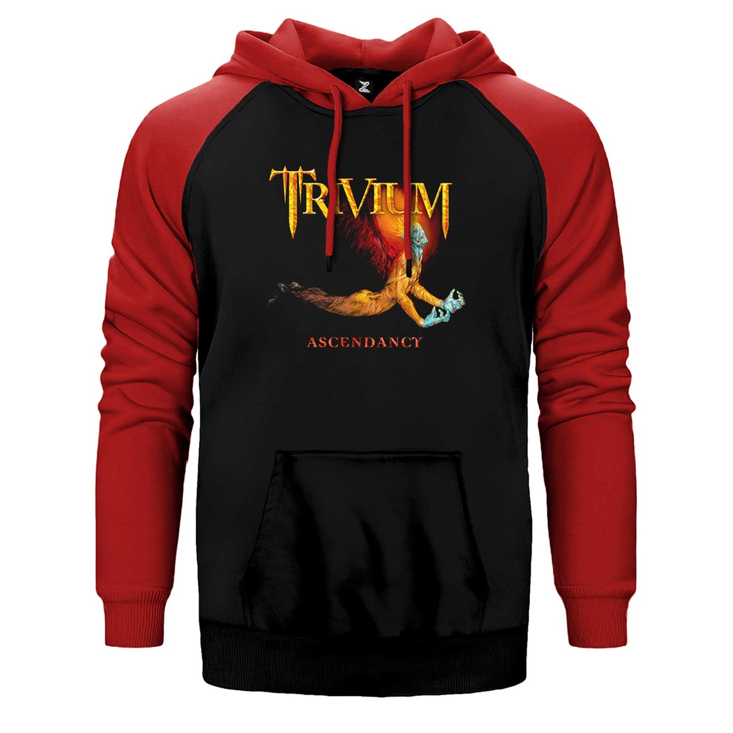 Trivium Ascendancy Çift Renk Reglan Kol Sweatshirt / Hoodie