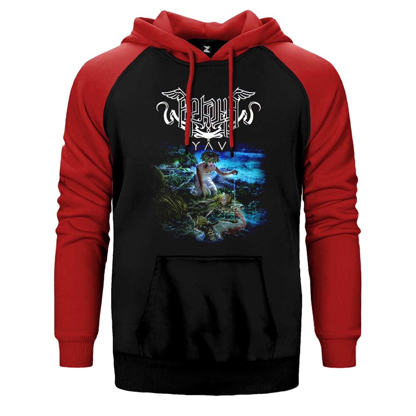 Arkona Yav Çift Renk Reglan Kol Sweatshirt / Hoodie