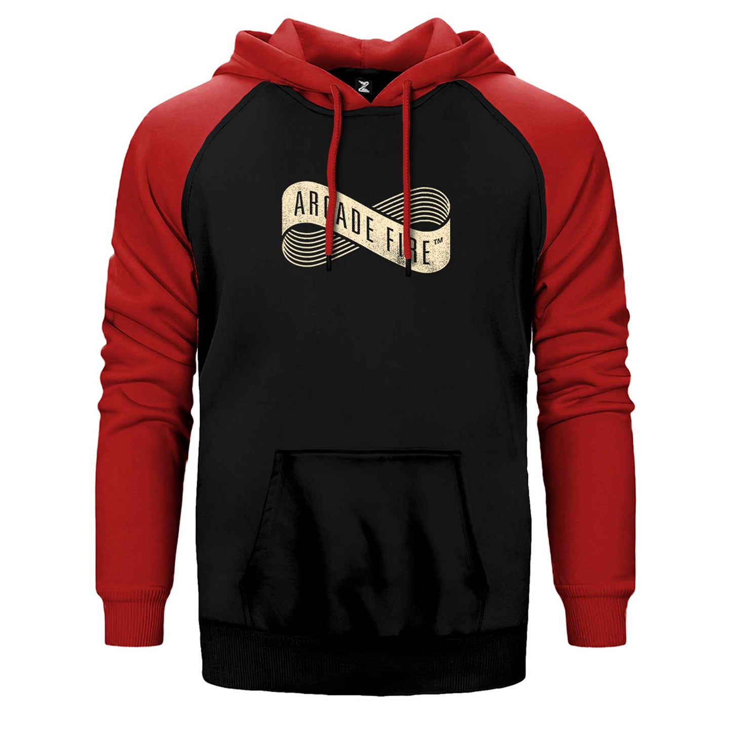 Arcade Fire Live On Stage Çift Renk Reglan Kol Sweatshirt / Hoodie