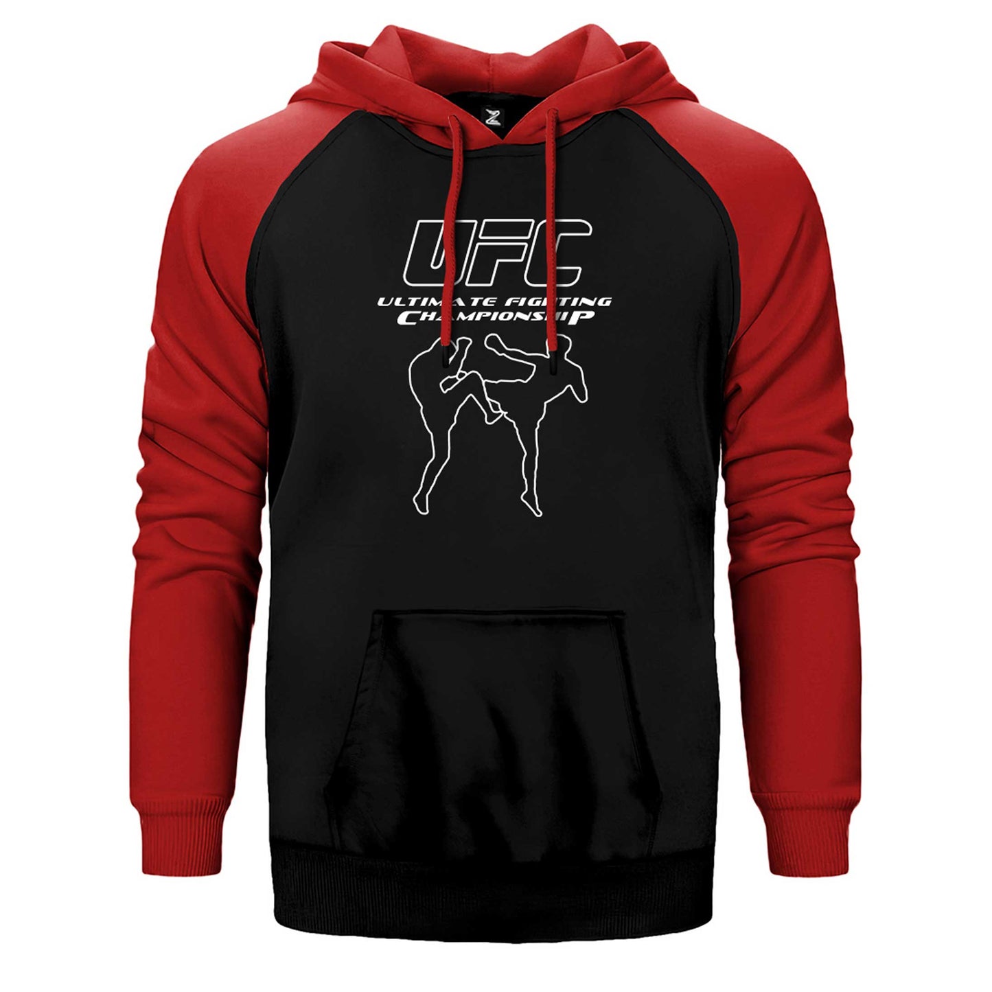 UFC KİCK Çift Renk Reglan Kol Sweatshirt / Hoodie