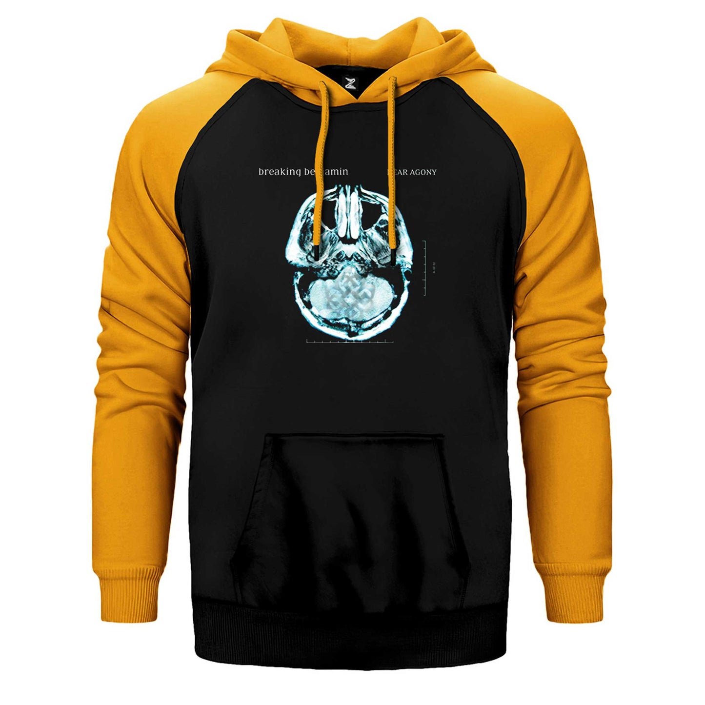Breaking Benjamin Dear Agony Çift Renk Reglan Kol Sweatshirt / Hoodie