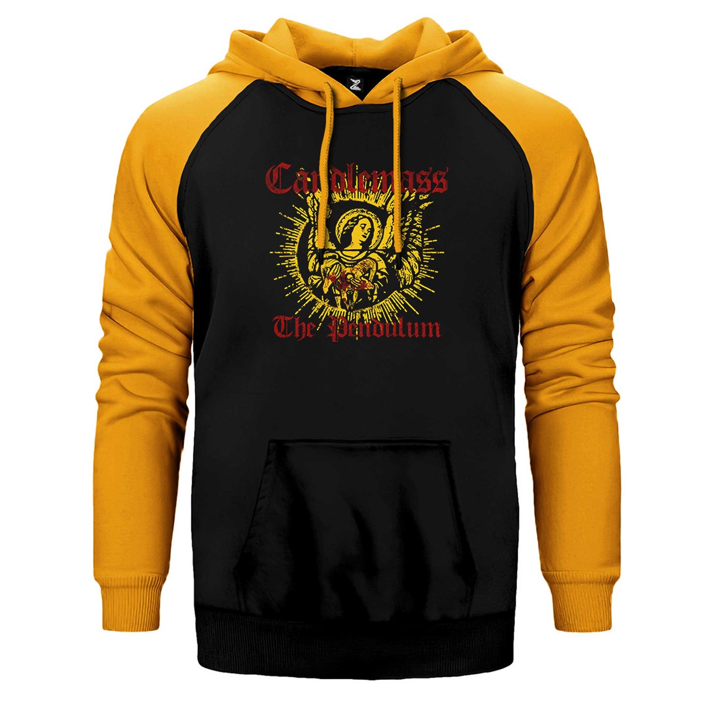 Candlemass the Pendulum Çift Renk Reglan Kol Sweatshirt / Hoodie
