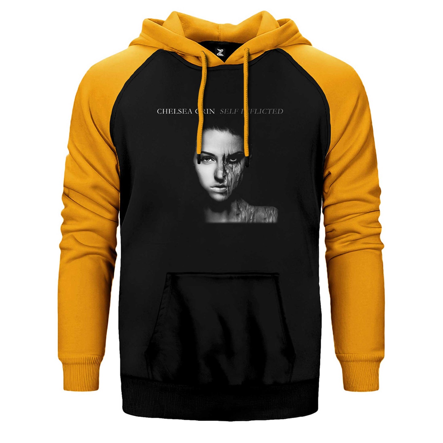 Chelsea Grin Self İnflicted Çift Renk Reglan Kol Sweatshirt / Hoodie