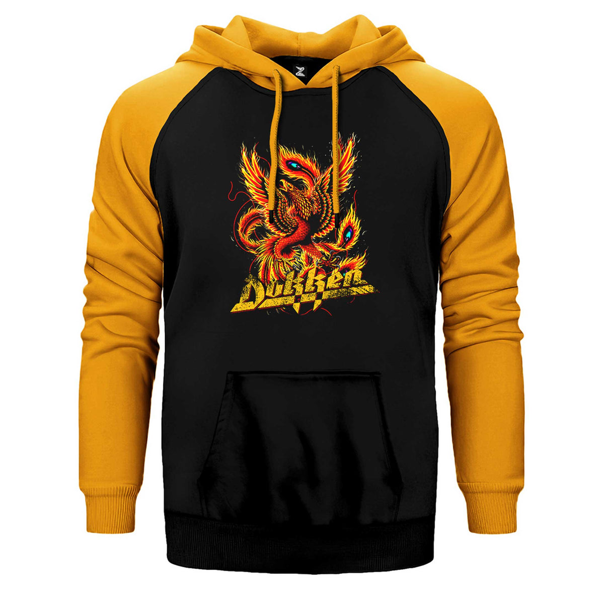 Dokken The Lost Songs 1978-1981 Çift Renk Reglan Kol Sweatshirt / Hoodie
