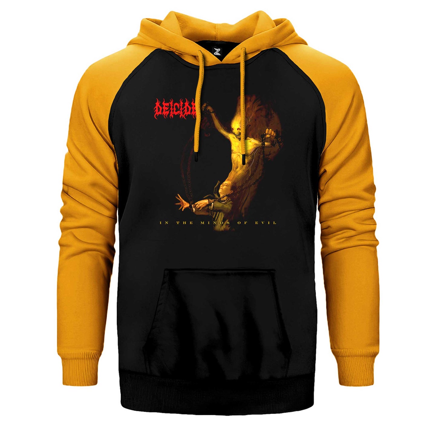 Deicide İn The Minds Of Evil Çift Renk Reglan Kol Sweatshirt / Hoodie