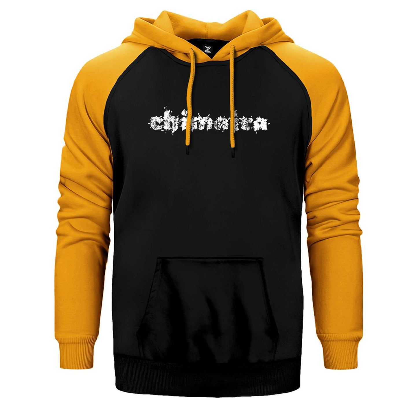 Chimaira Logo Çift Renk Reglan Kol Sweatshirt / Hoodie